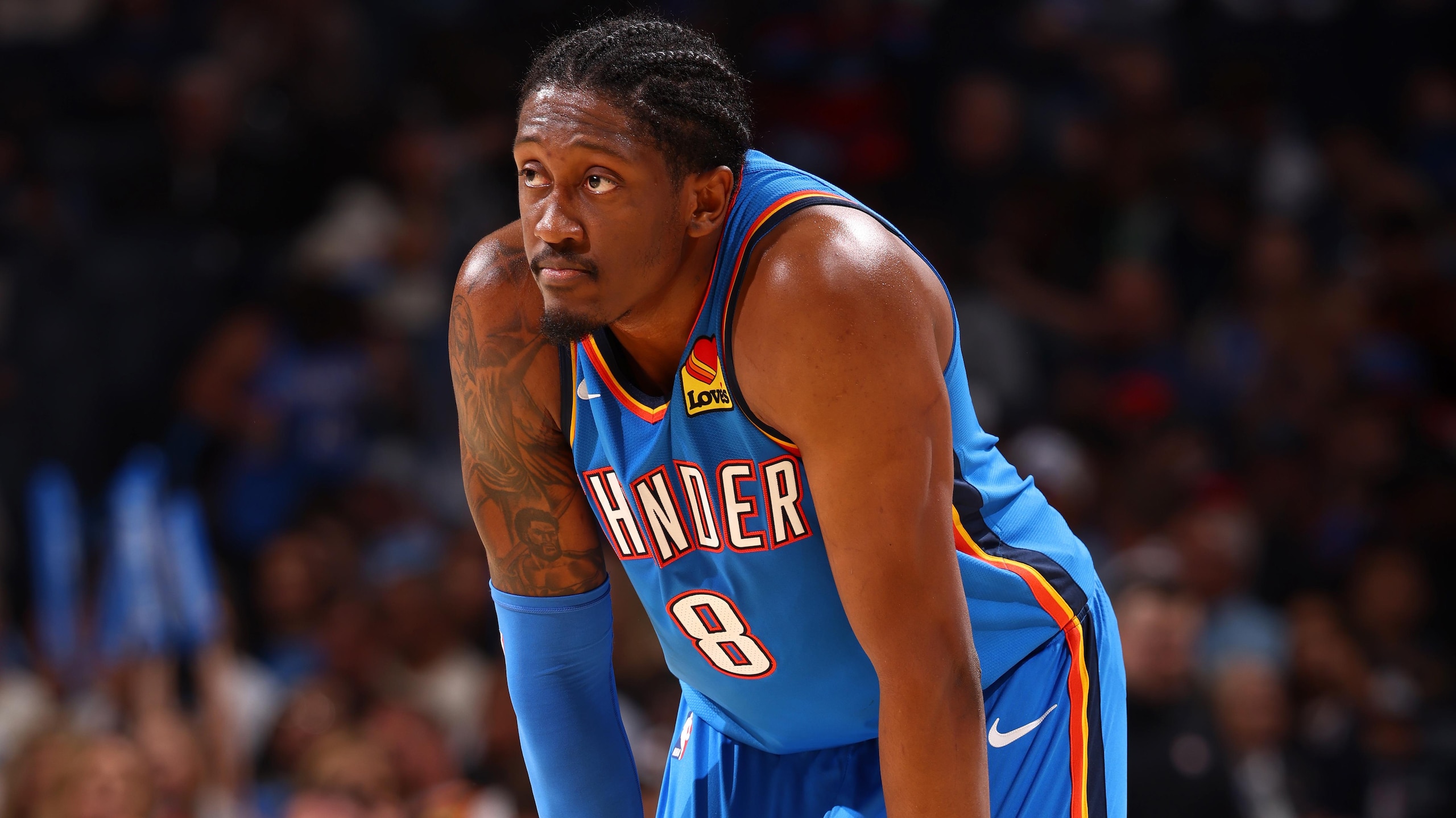 Jalen Williams of the Oklahoma City Thunder at Paycom Center
