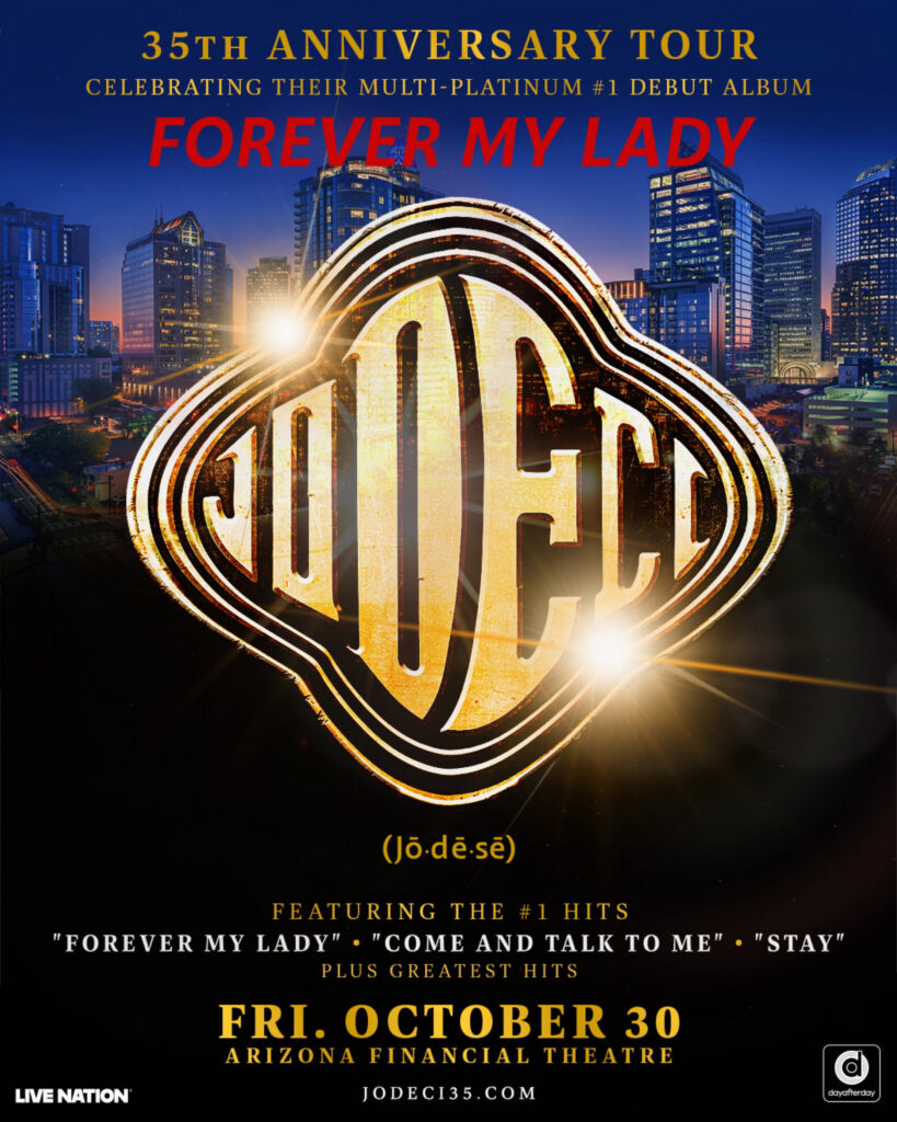 Jodeci Forever My Lady 35th anniversary tour promotional image for the October 30 Phoenix concert