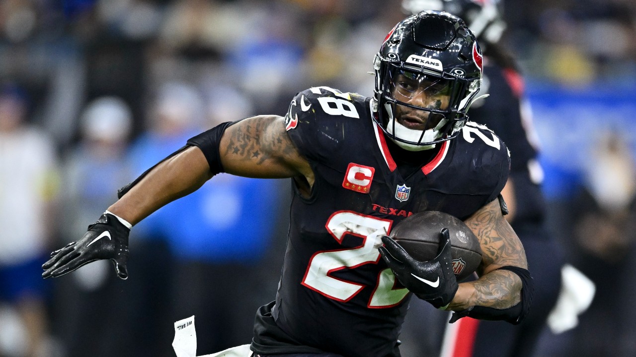 Joe Mixon in a Houston Texans uniform