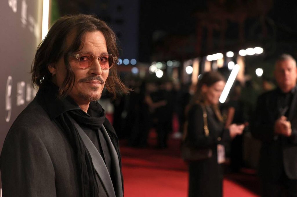 Johnny Depp at the Red Sea Film Festival in 2025