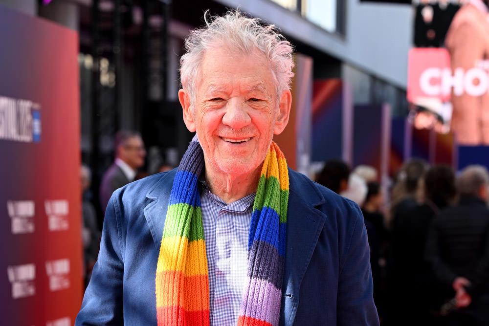 Sir Ian McKellen at the BFI London Film Festival premiere of The Choral