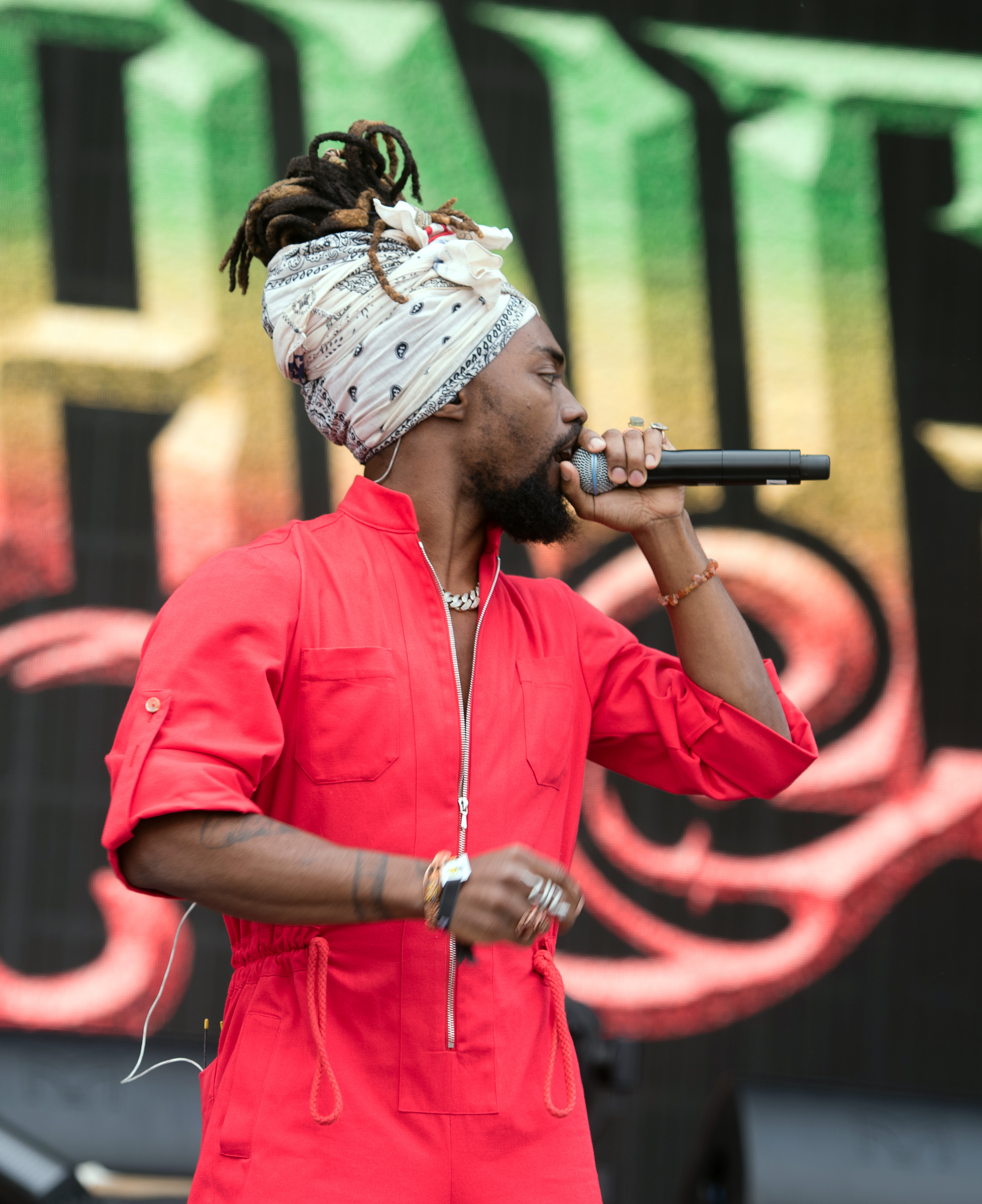 EARTHGANG performing at Openair Frauenfeld in 2019 (file photo)