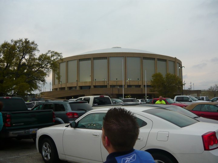 The Mississippi Coast Coliseum in Biloxi, where Pardi's October 3 show was postponed