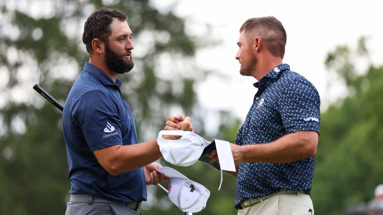 Jon Rahm alongside Bryson DeChambeau — the two biggest draws and largest creditors LIV Golf is now losing.