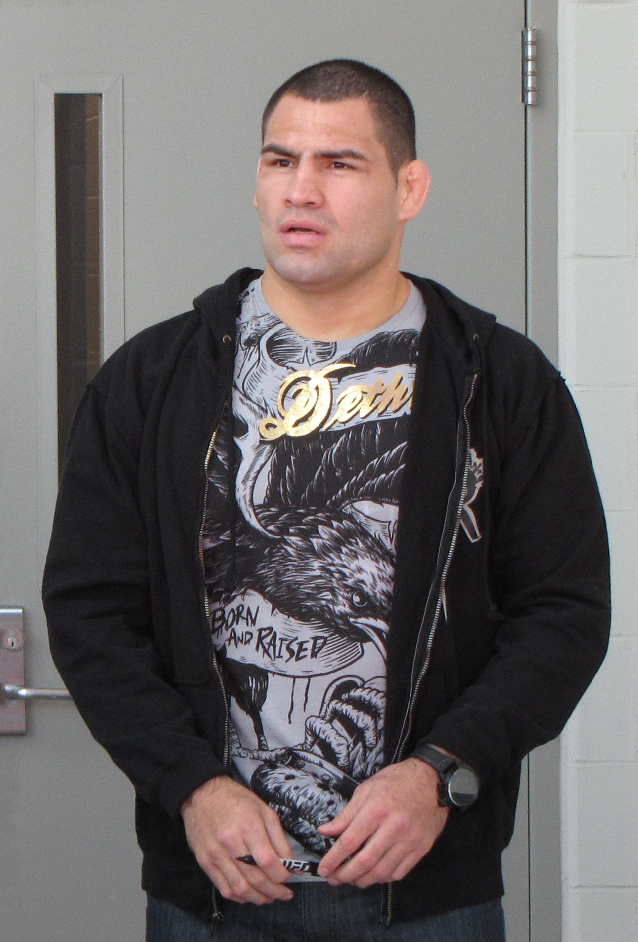 Former UFC heavyweight champion Cain Velasquez (file photo)