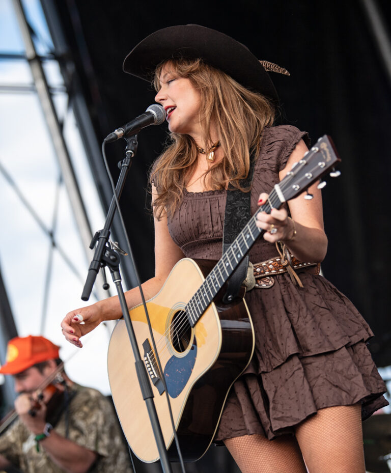 Kaitlin Butts performing live — <em>Hello, Honky Tonk</em> is her major-label debut on Republic Records.