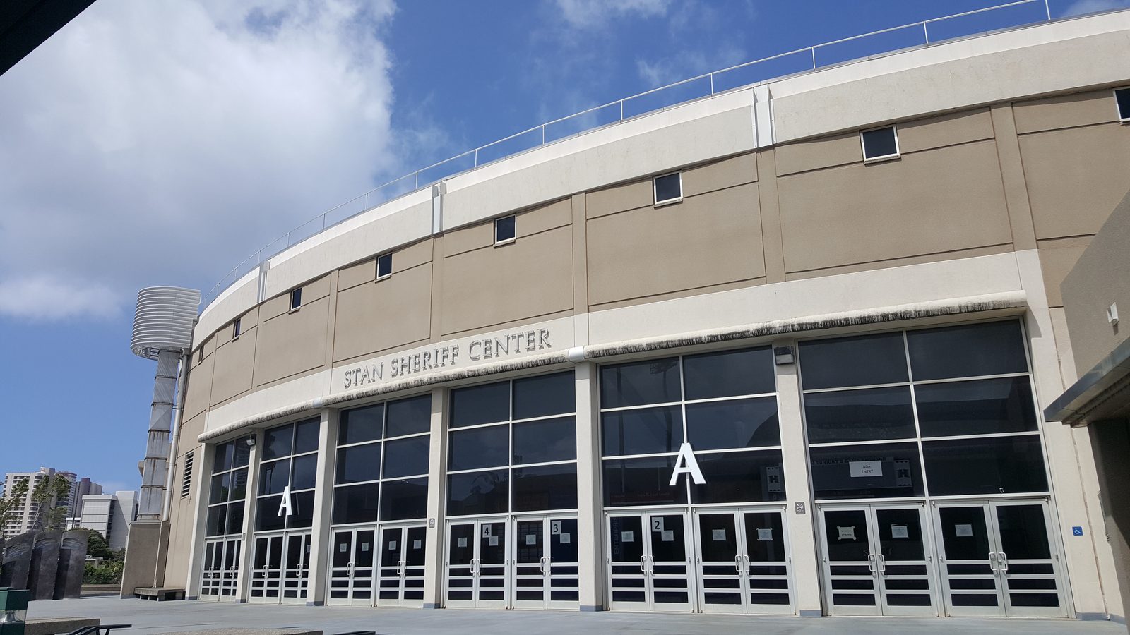 Bankoh Arena at the Stan Sheriff Center in Honolulu