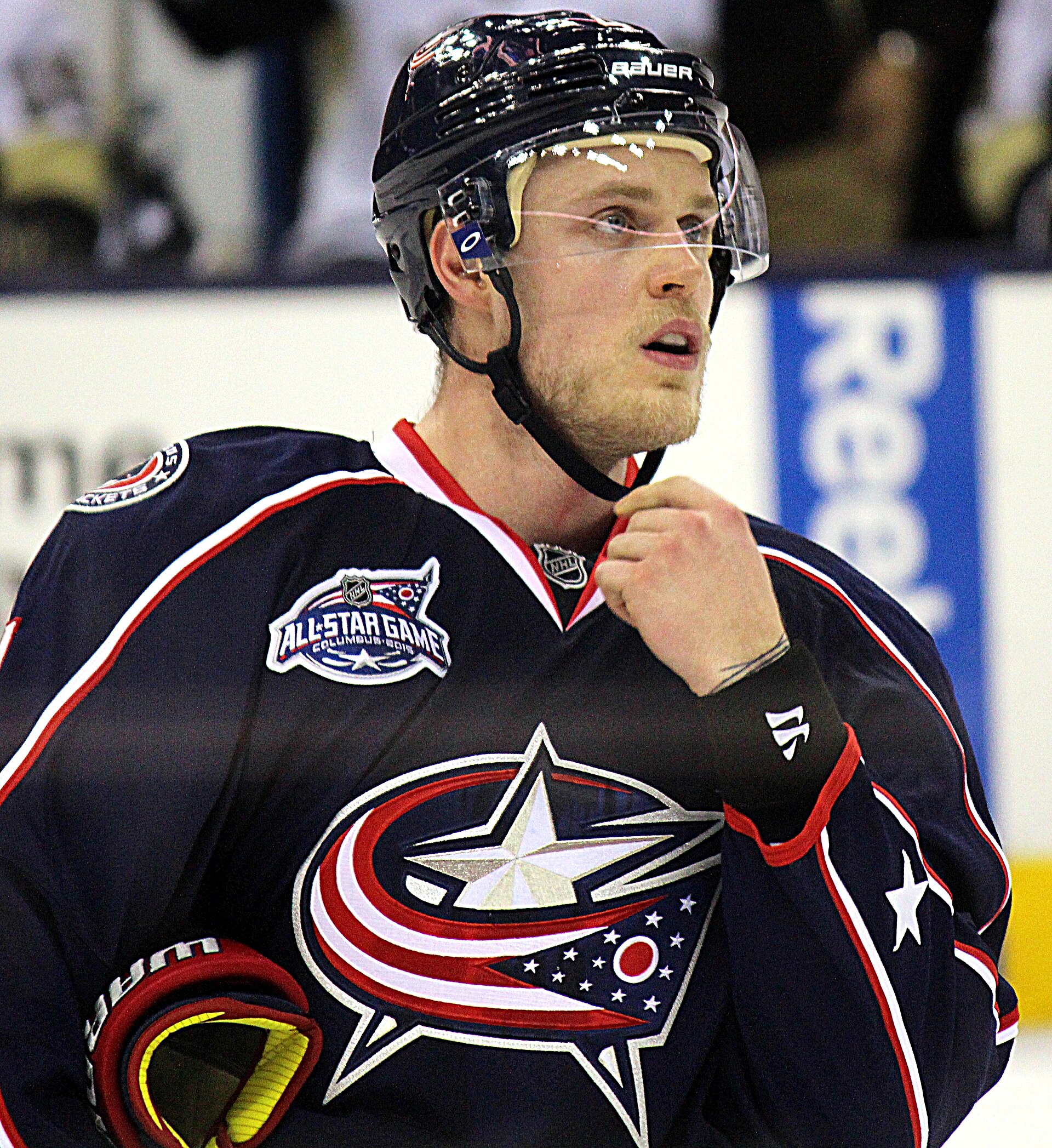 Kevin Connauton during his playing career with the Columbus Blue Jackets (file photo)