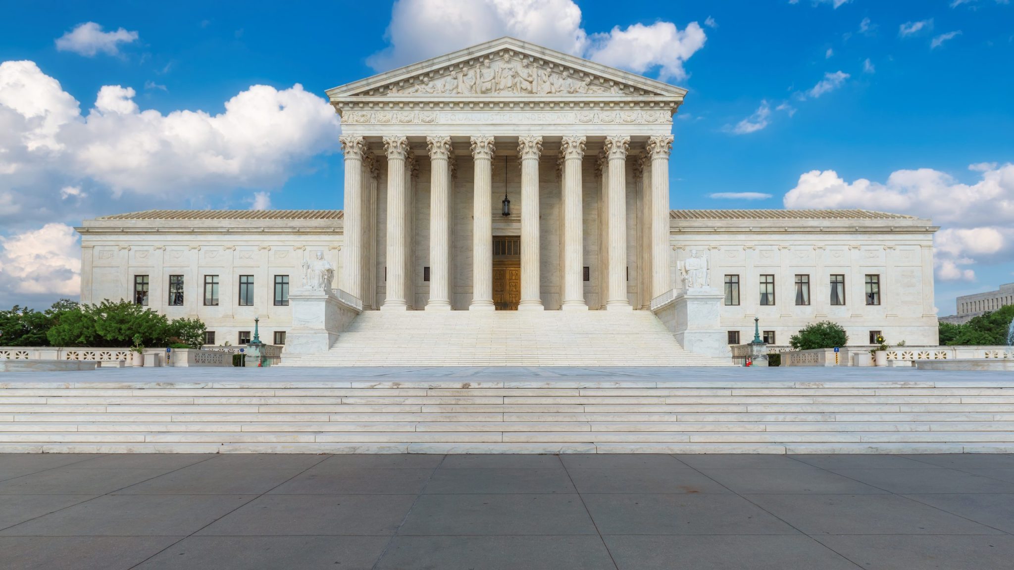 The US Supreme Court building in Washington (file photo)
