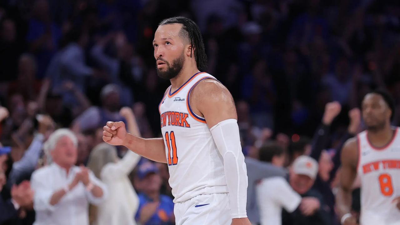 Jalen Brunson of the New York Knicks (file photo)