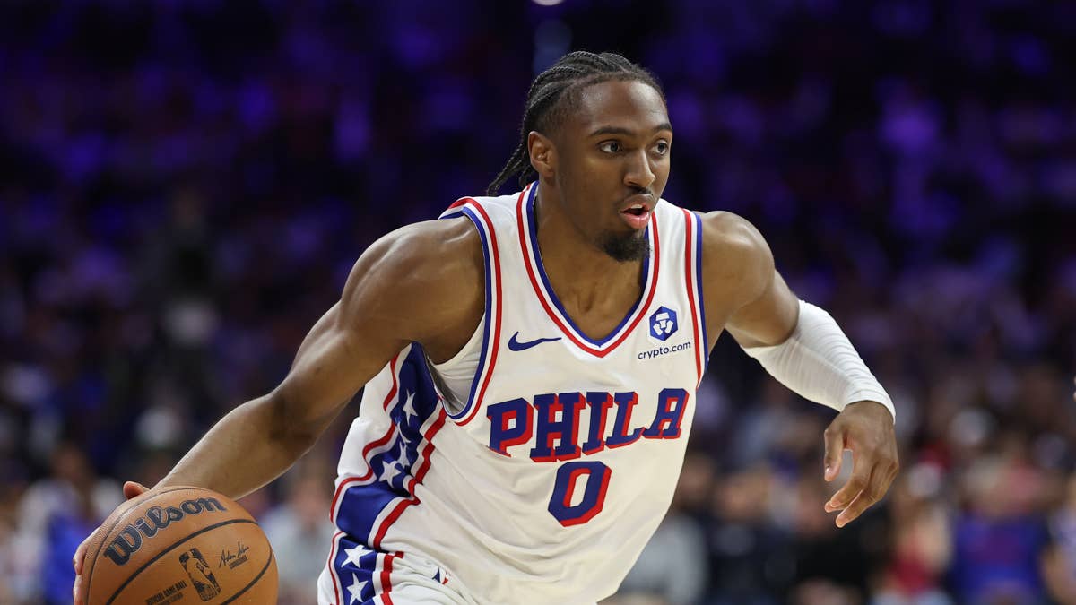 Tyrese Maxey of the Philadelphia 76ers (file photo)