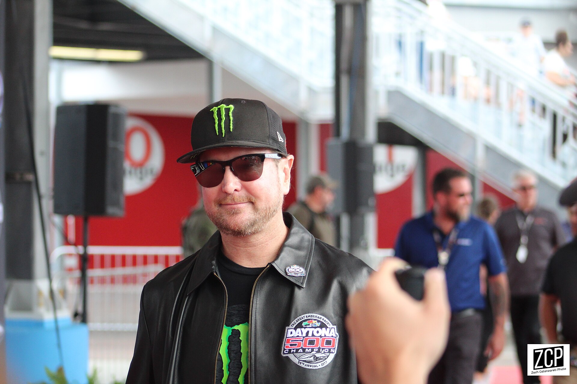 Kurt Busch, Kyle's older brother, a NASCAR Cup Series champion.