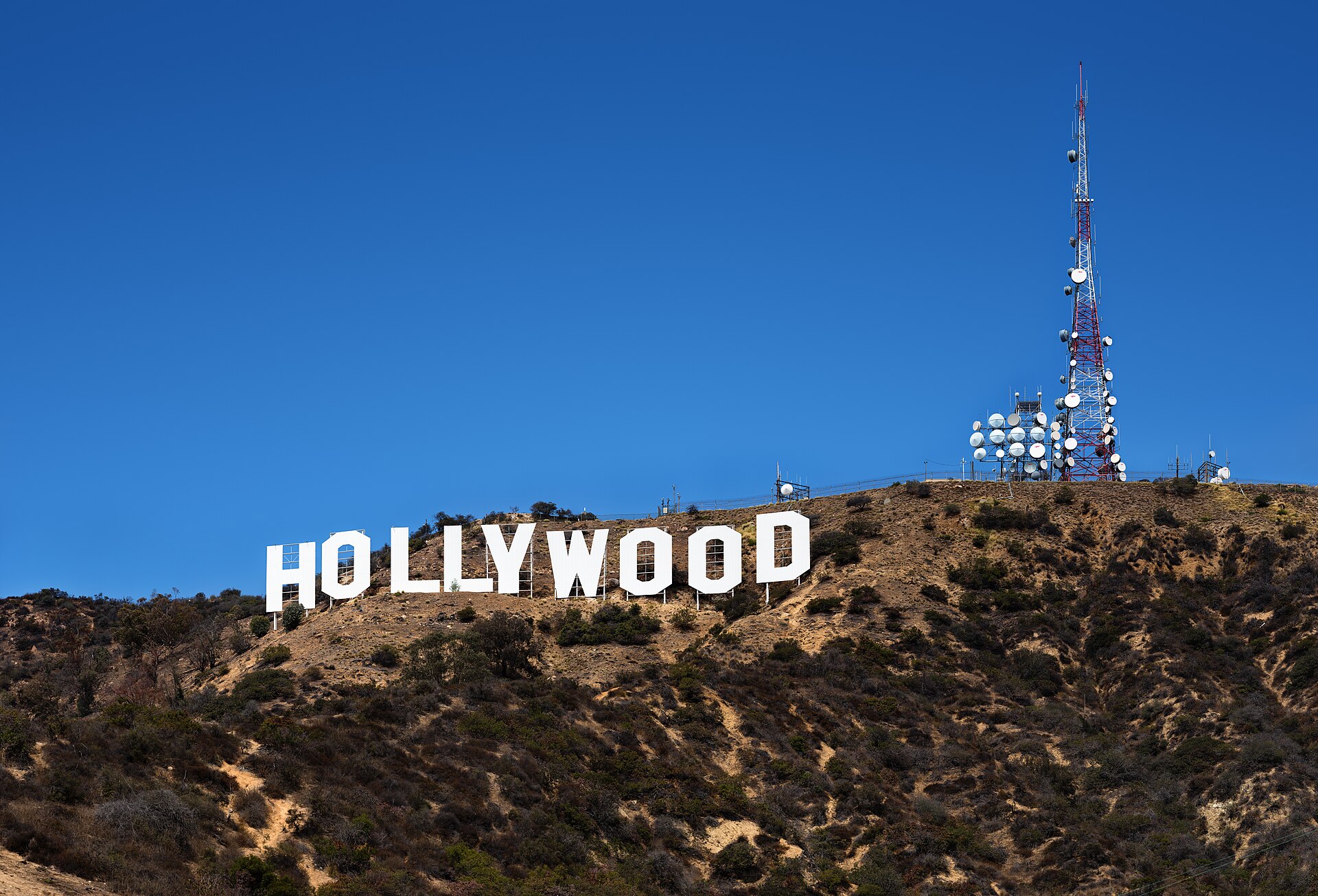 The Hollywood Sign in Los Angeles