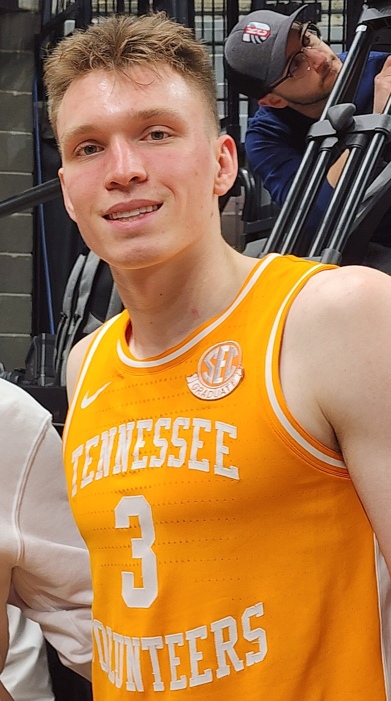 Dalton Knecht during his standout season at Tennessee (file photo)