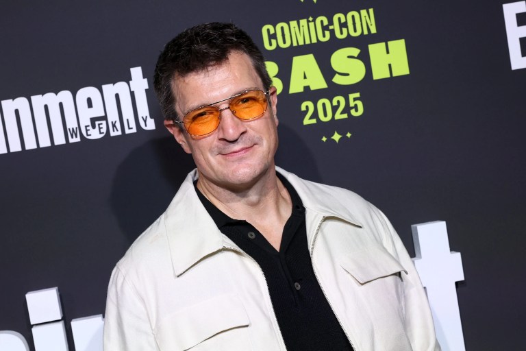Nathan Fillion photographed at a public event
