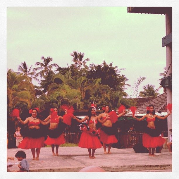 Hula dancers performing. File photo.