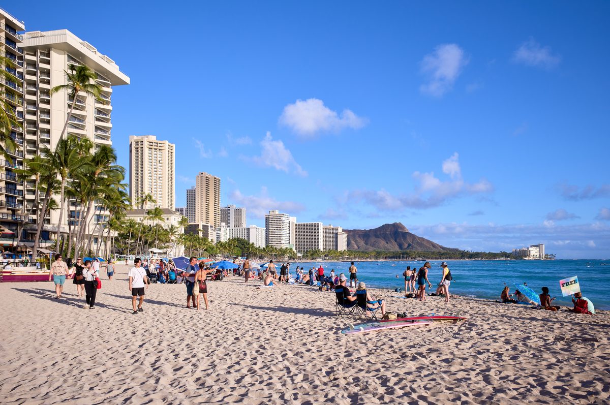 Waikiki Beach and Diamond Head. File photo.
