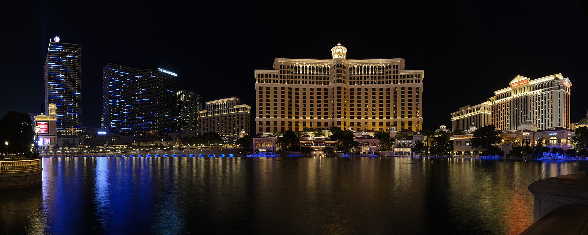 The Las Vegas Strip sidewalk and resort corridor (file photo)