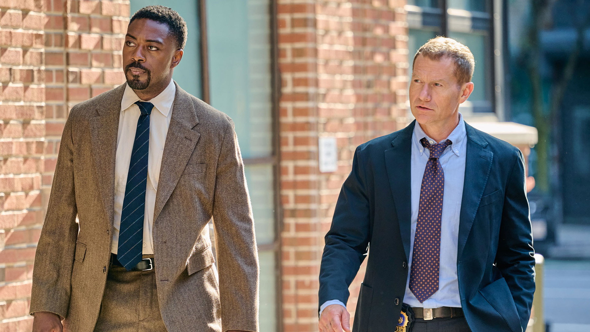 Detectives Theo Walker and Rob Calvino work the case in Law & Order Season 26, Episode 3, 'Bad News'