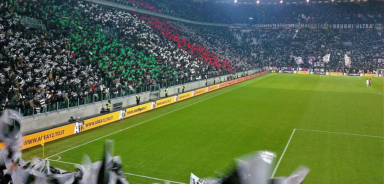 Inside the Allianz Stadium in Turin, home of Juventus (file photo)