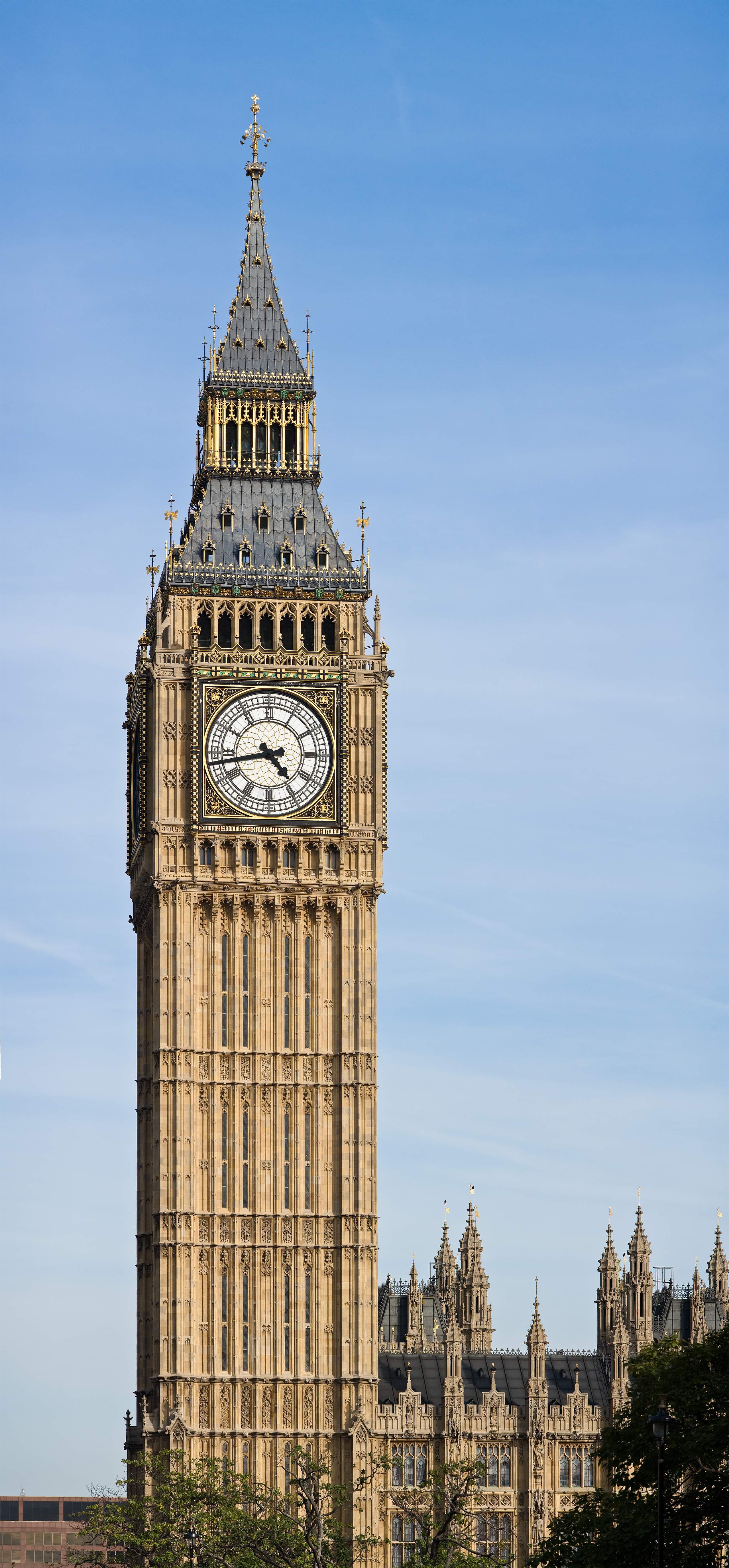 File photo: The Elizabeth Tower clock tower, known as Big Ben, in London in daylight