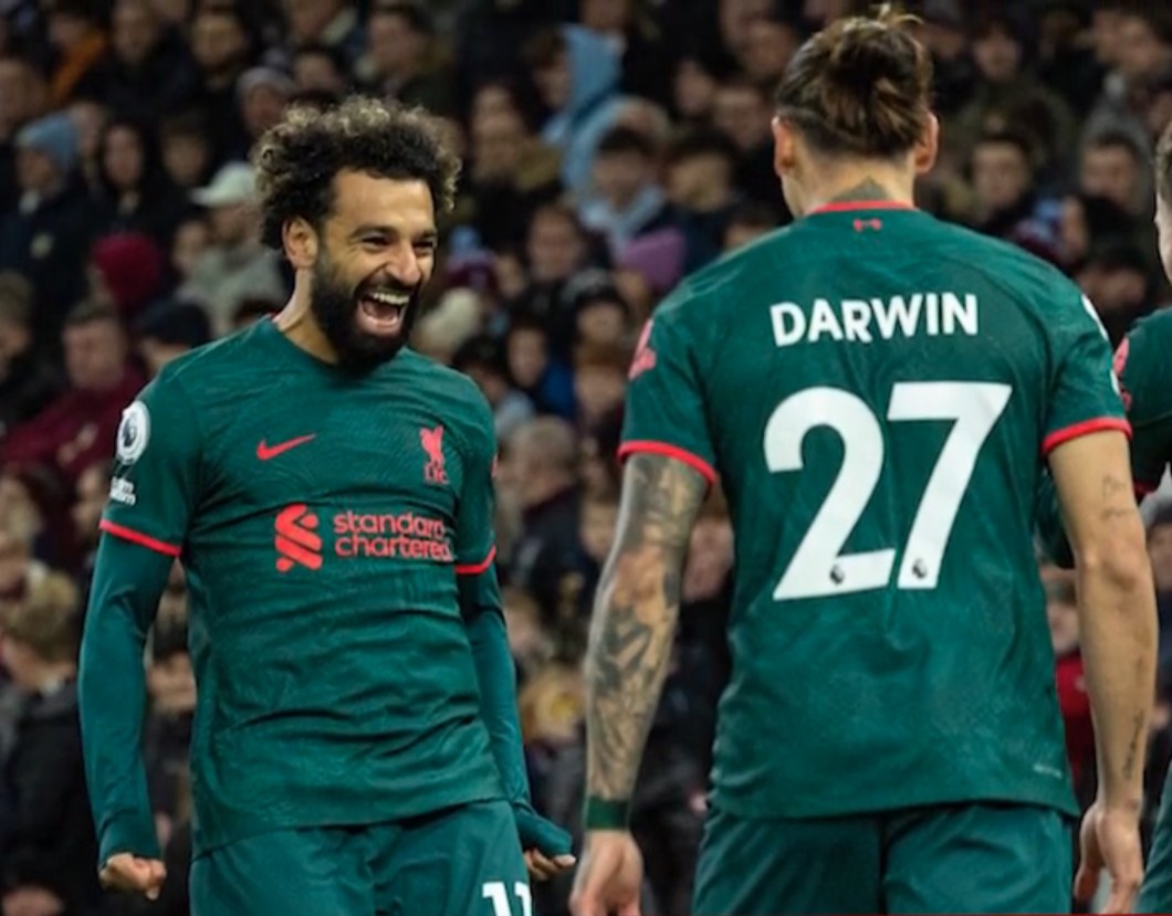 Liverpool&rsquo;s Mohamed Salah celebrates a goal (file photo)