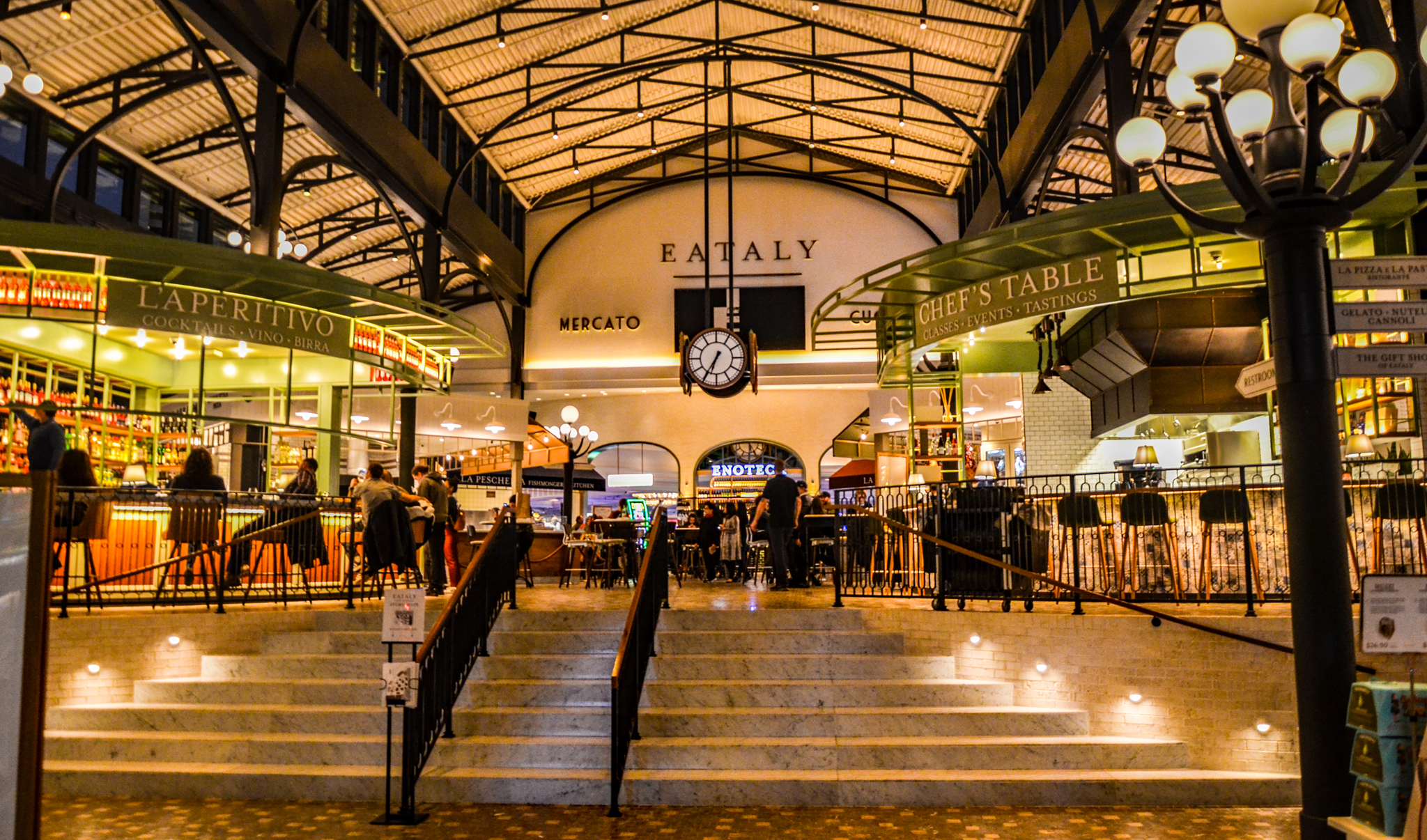 The Eataly marketplace inside Park MGM on the Las Vegas Strip
