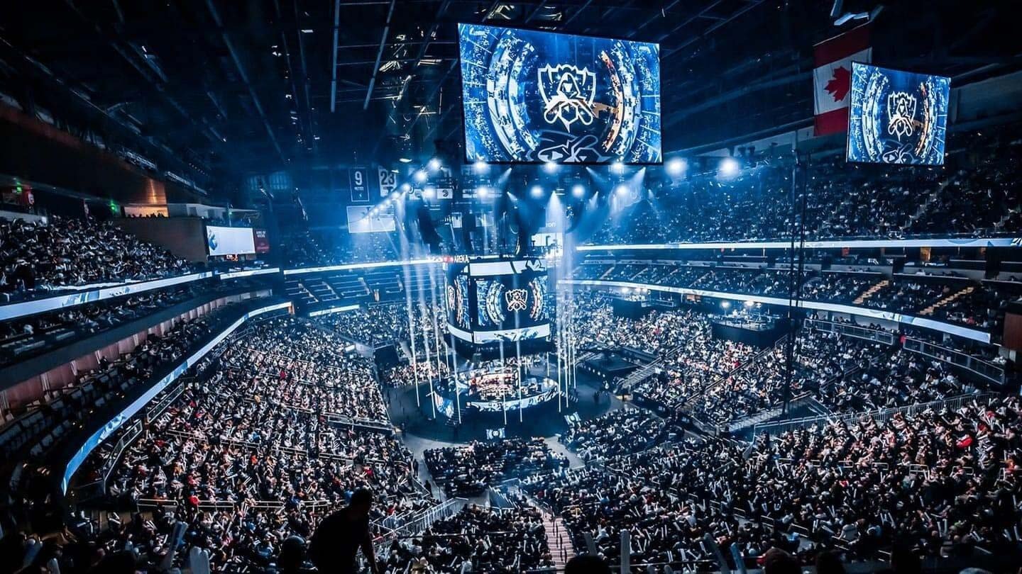 League of Legends esports stage — Worlds 2026 heads to Brooklyn for the November 14 final