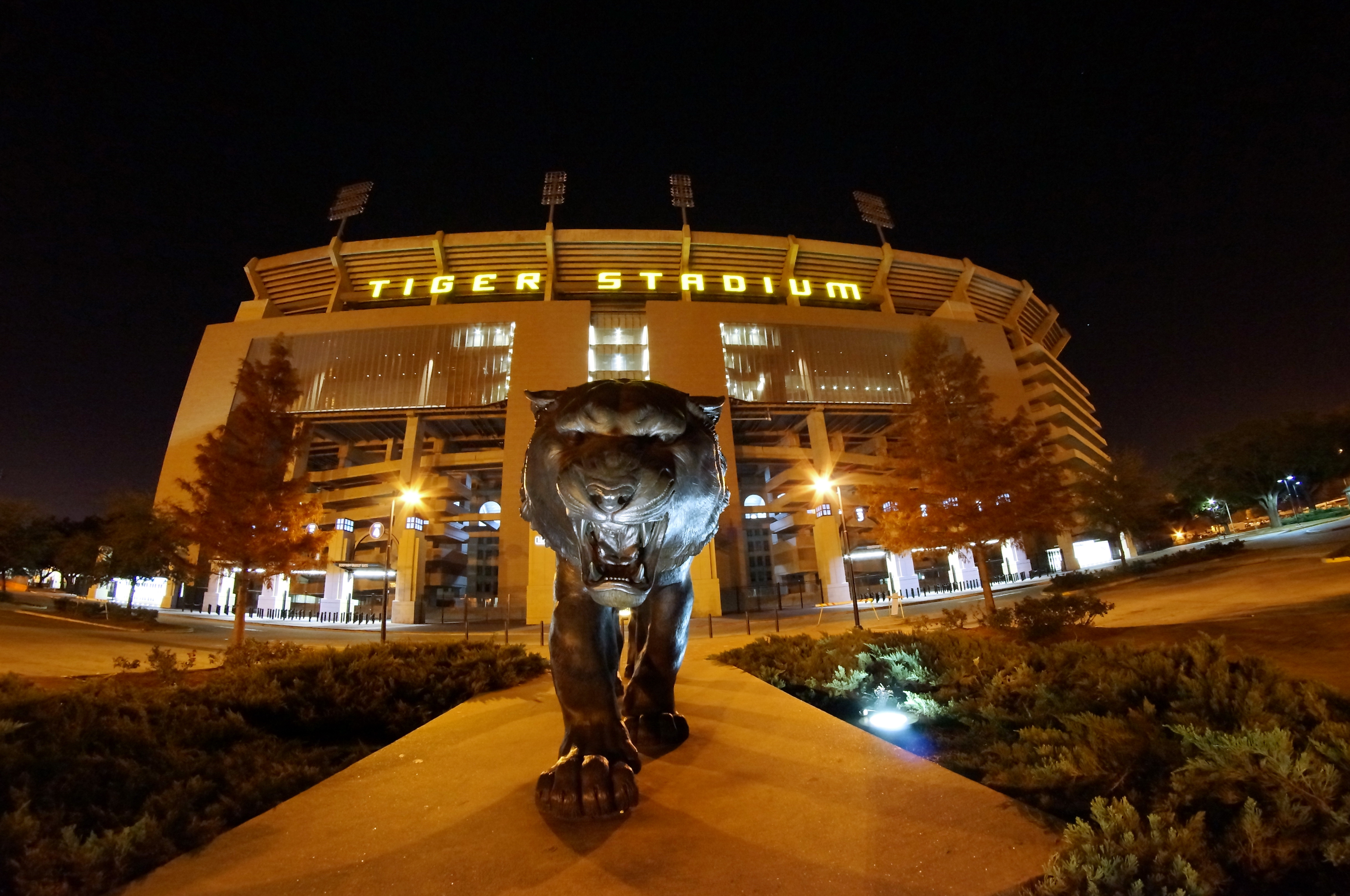 Tiger Stadium in Baton Rouge, home of LSU, where the Tigers shut out Mississippi State 31-0