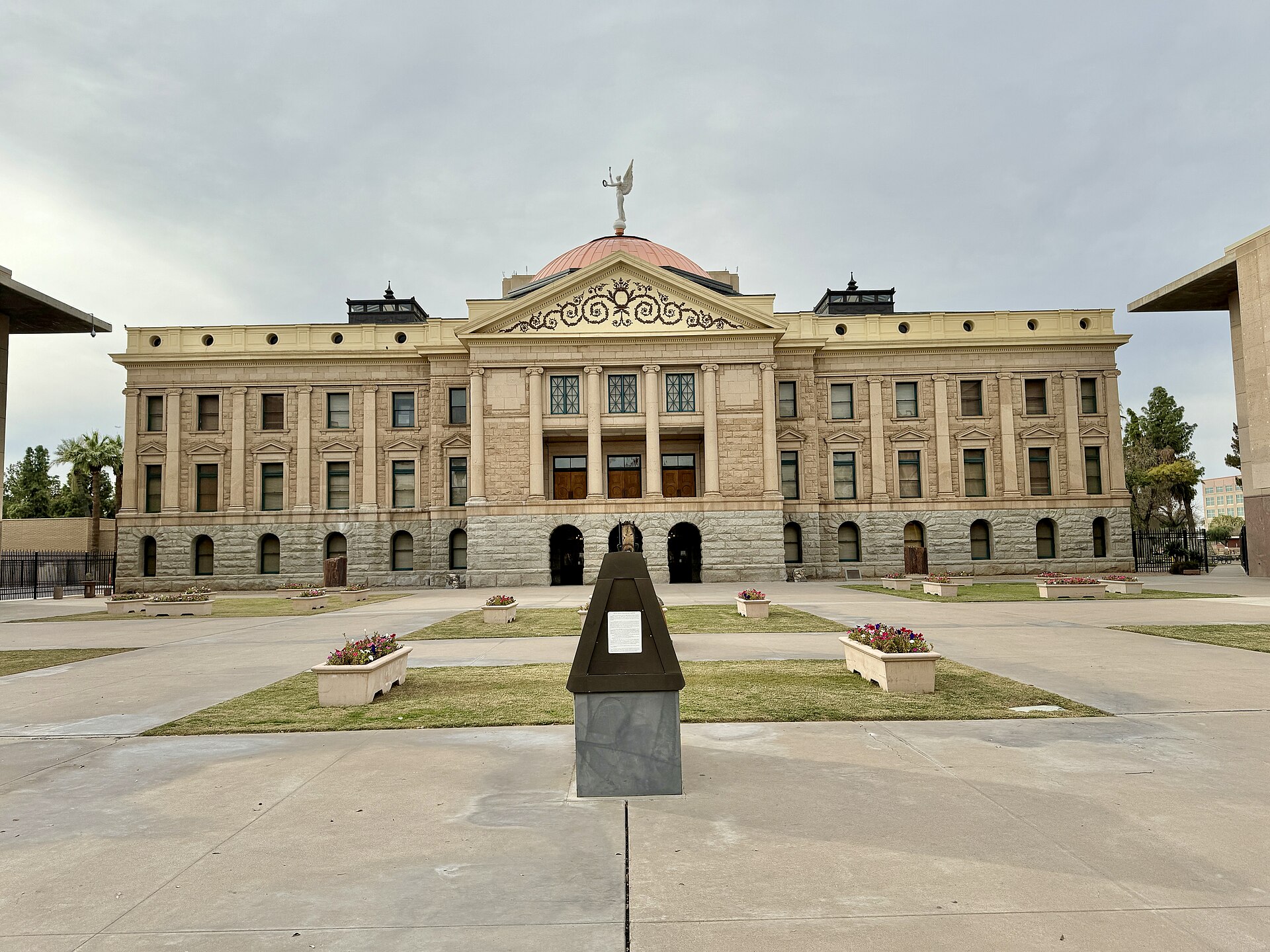 Arizona State Capitol in Phoenix in bright daylight