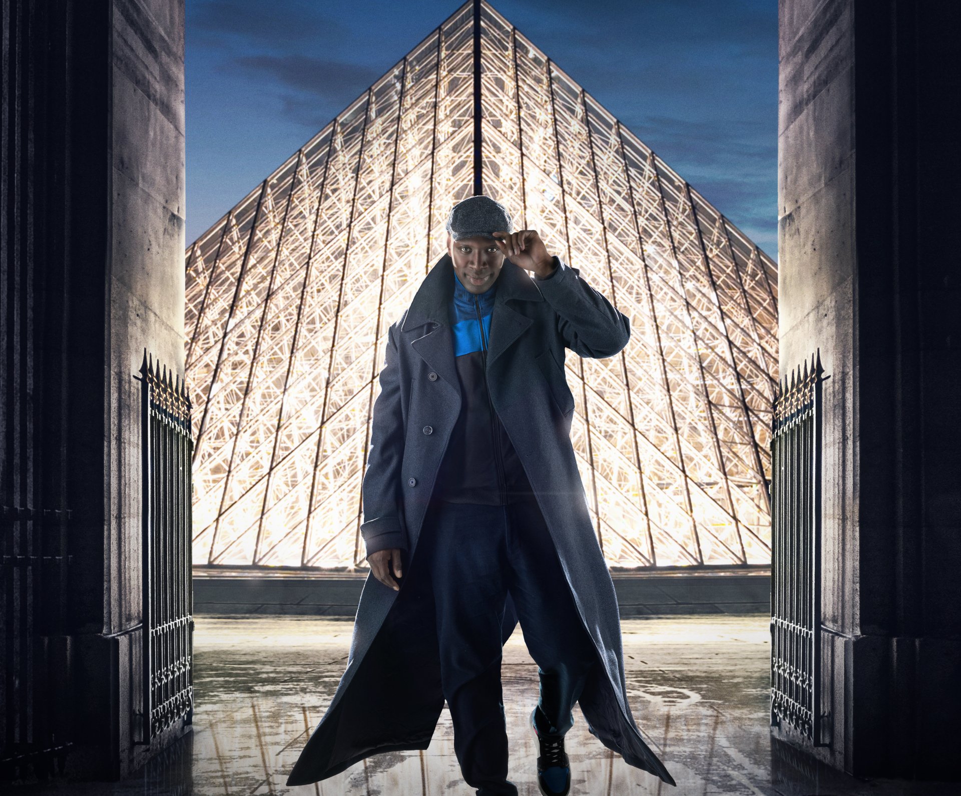 Omar Sy as Assane Diop in Lupin