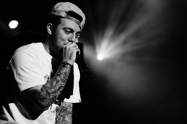 Mac Miller in an early-career portrait, smiling