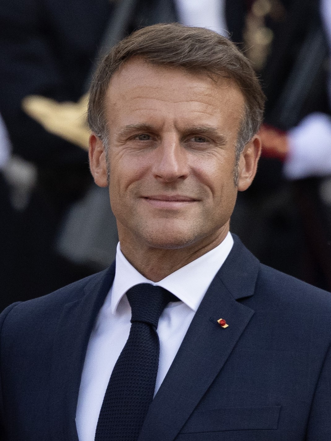 President Emmanuel Macron in August 2024 (file photo)