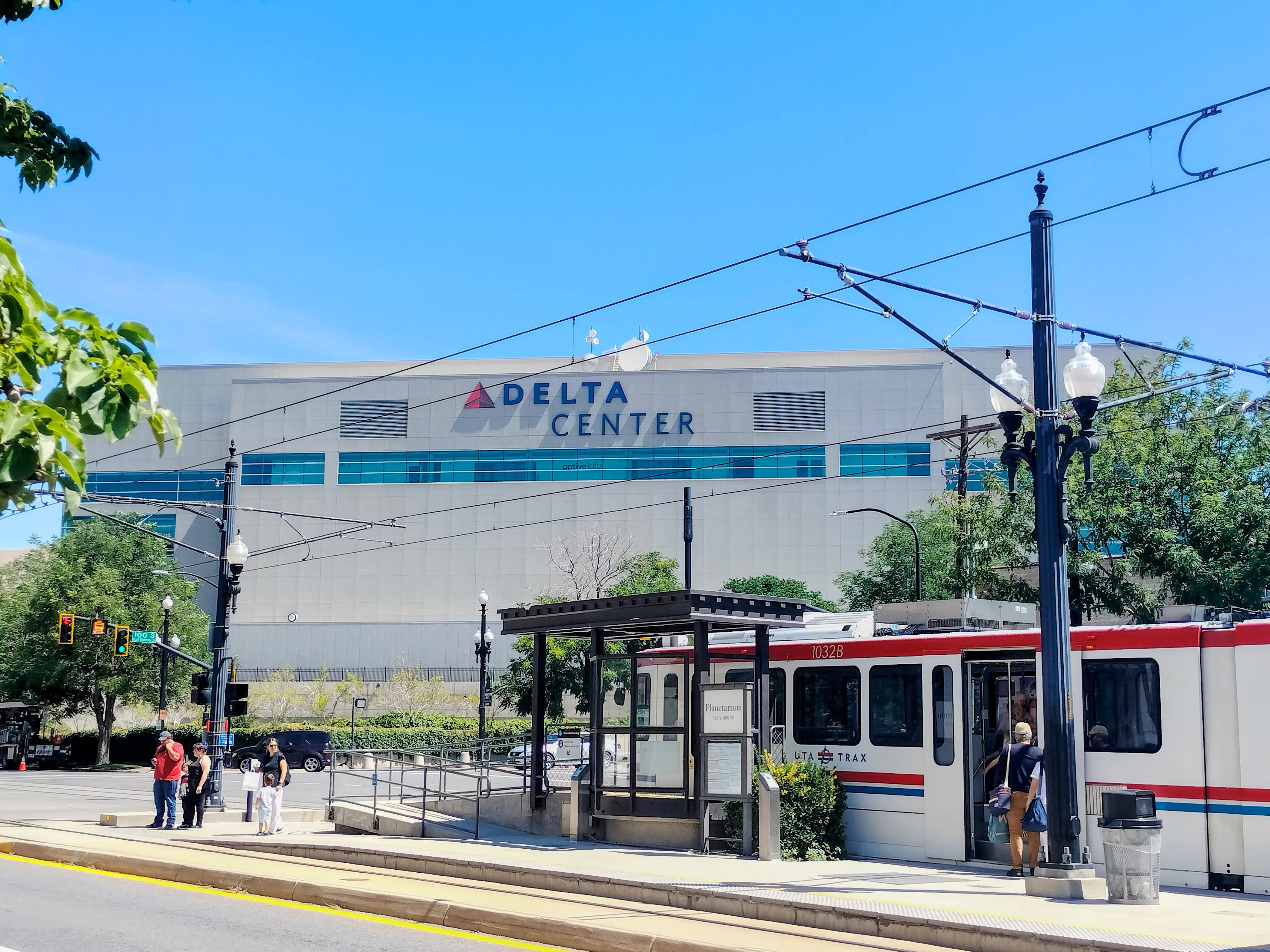 Delta Center in Salt Lake City