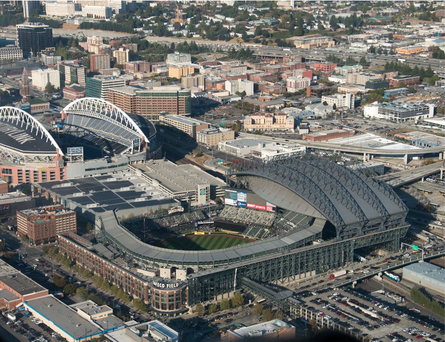 T-Mobile Park, home of the Seattle Mariners