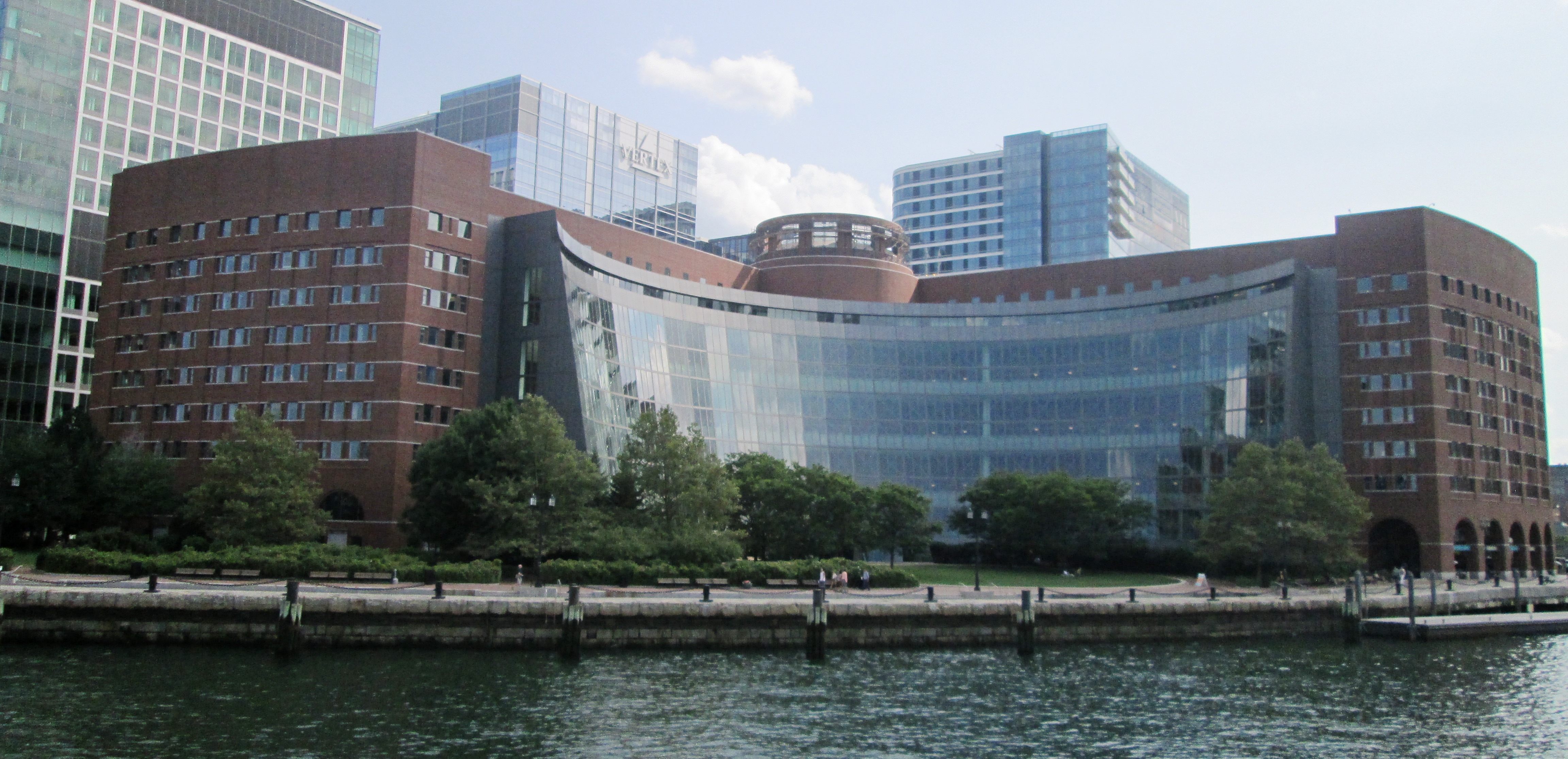 The John Joseph Moakley U.S. Courthouse in Boston, where the federal trial of Matthew Farwell is being held