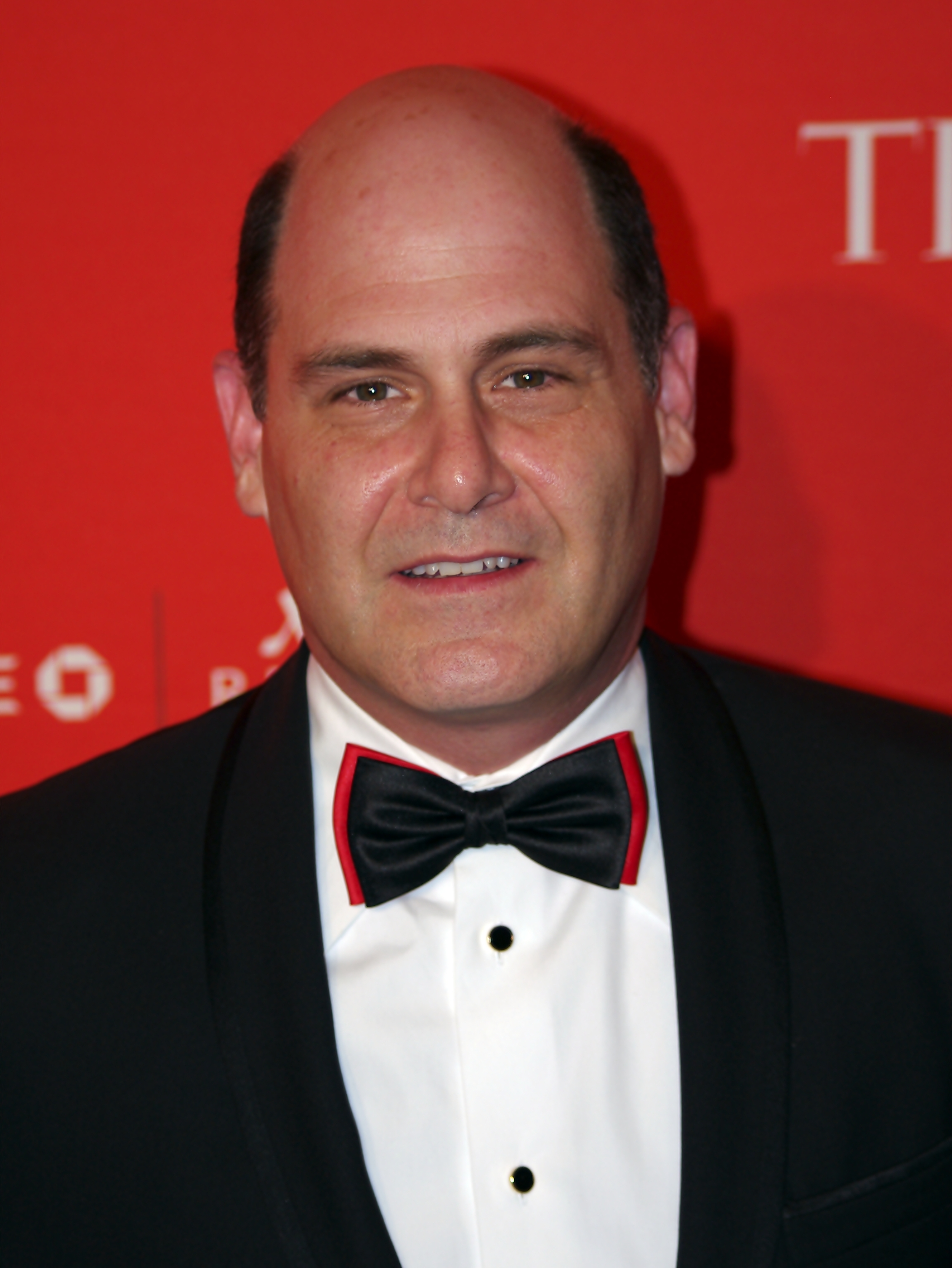 Matthew Weiner, the creator of 'Mad Men,' in a tuxedo at the 2011 Time 100 gala.
