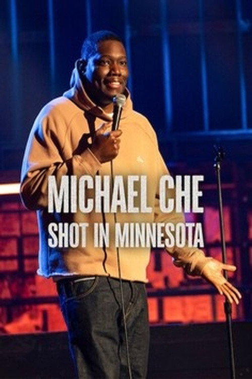 Official key art for Michael Che: Shot in Minnesota, the Netflix stand-up special