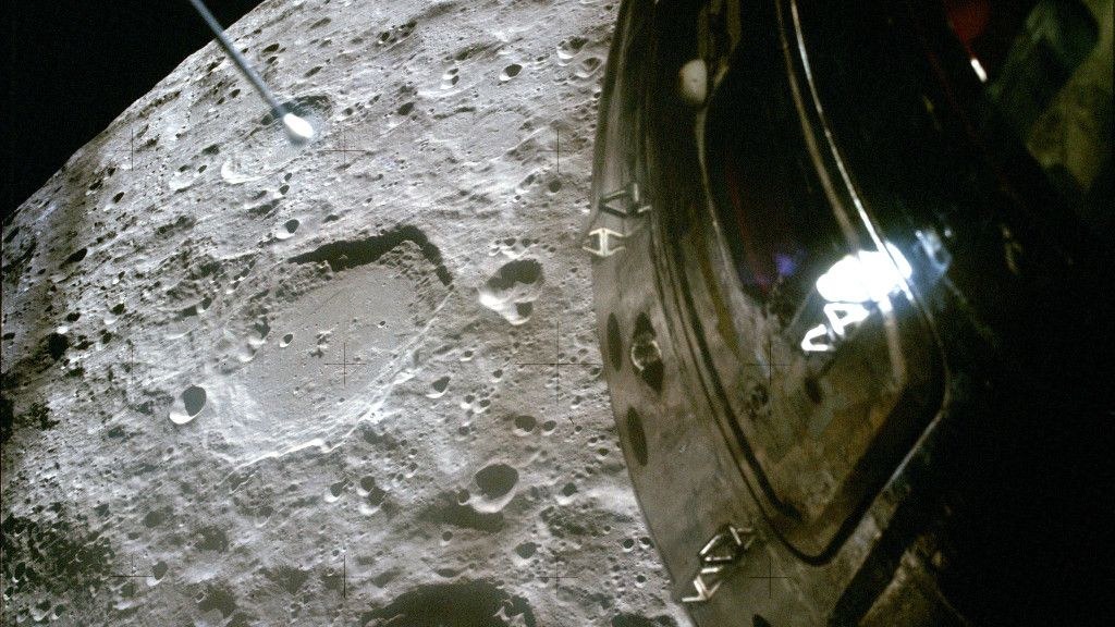 Earth as seen during the Apollo 13 mission