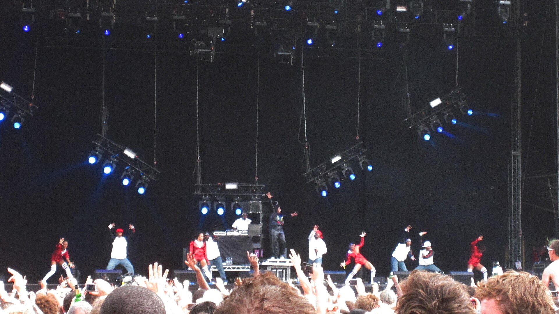 Missy Elliott performing live at Wireless Festival