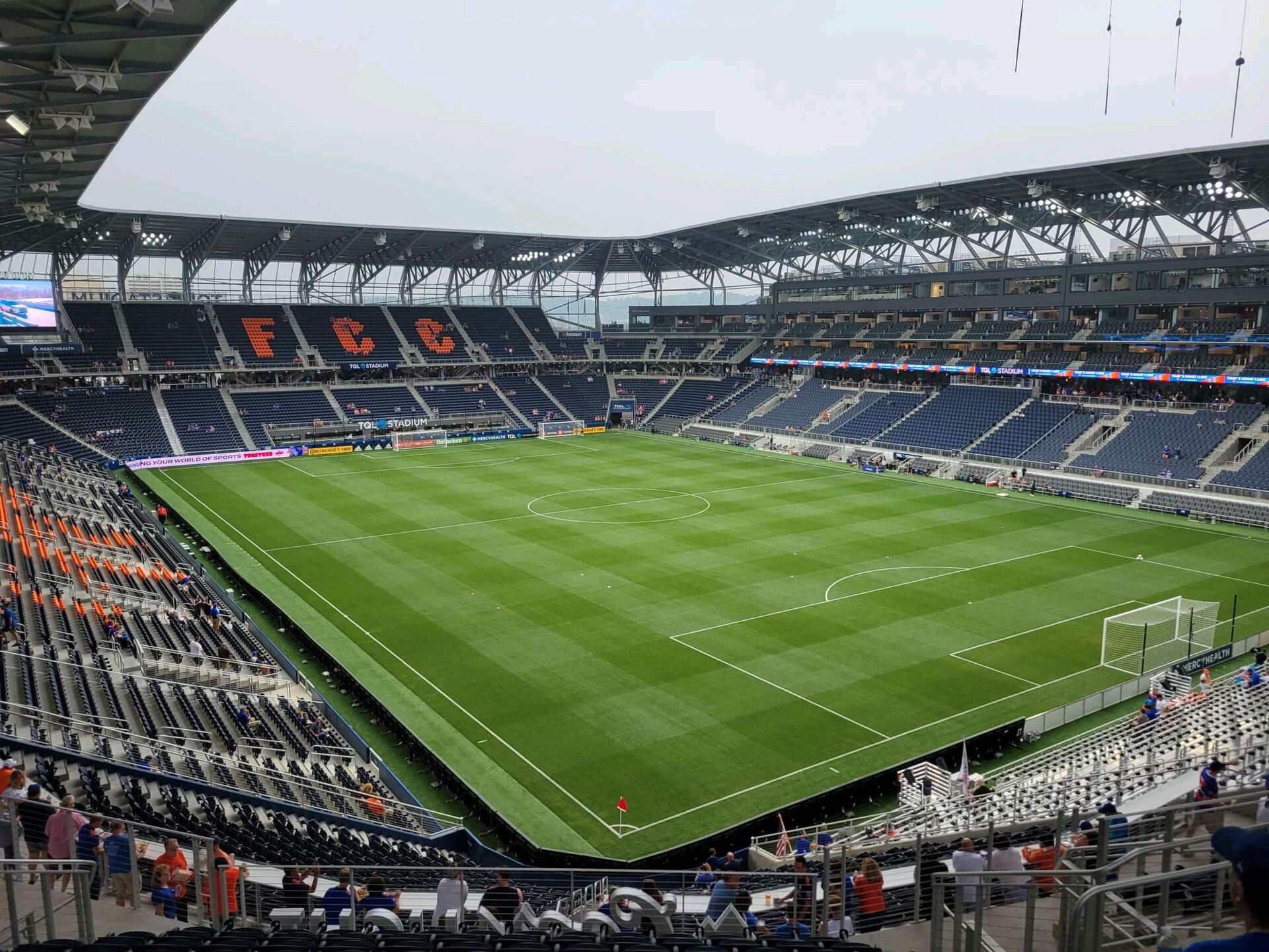 TQL Stadium in Cincinnati, home of FC Cincinnati, file photo