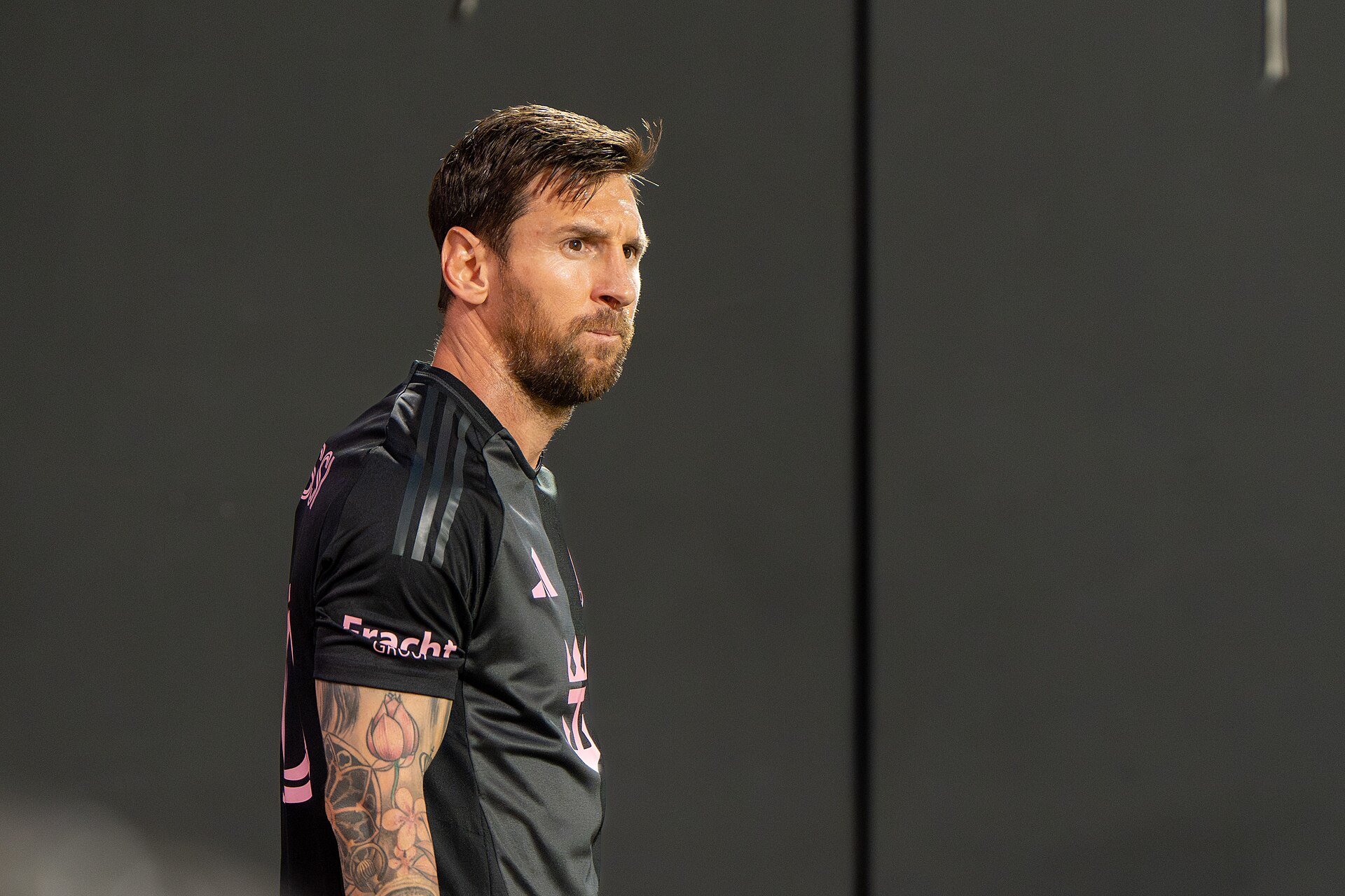 Lionel Messi in Inter Miami colors during an MLS match (file photo)