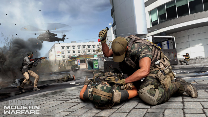 Modern Warfare 4 multiplayer action screenshot