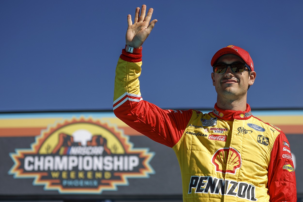Joey Logano's No. 22 Ford