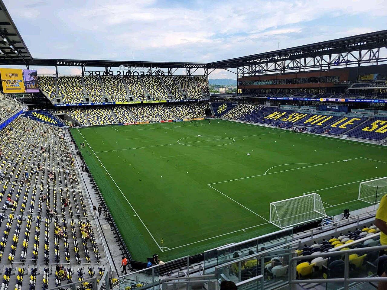 GEODIS Park, home of Nashville SC, in daylight