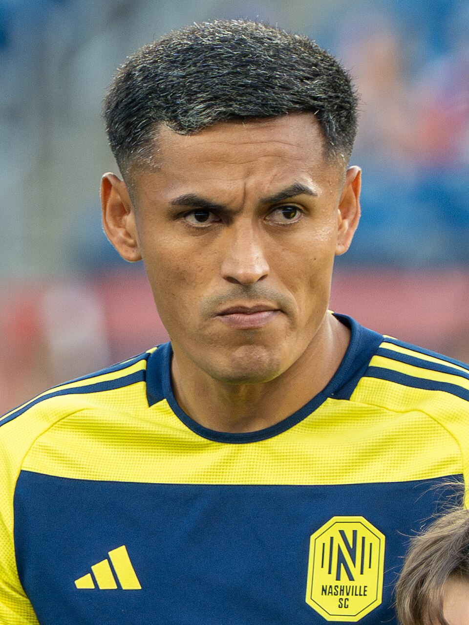 Andy Najar in the Nashville SC kit