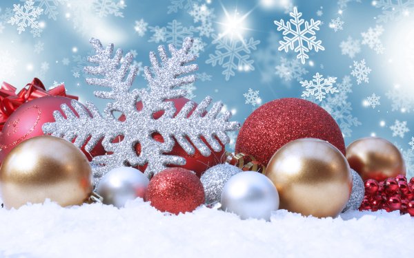 Christmas ornaments and holiday decorations.