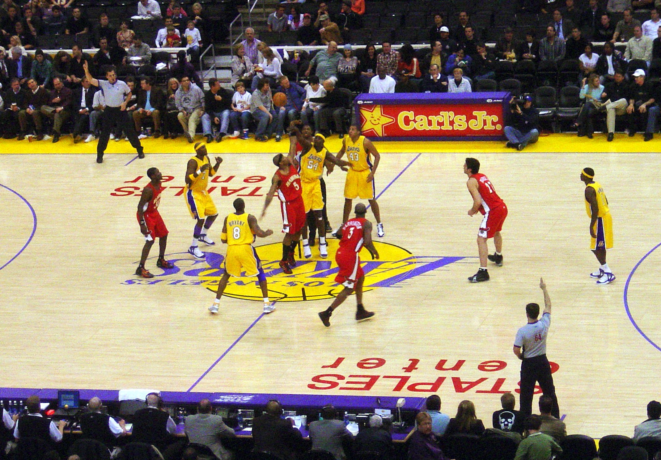 A Lakers home game at Crypto.com Arena — file photo