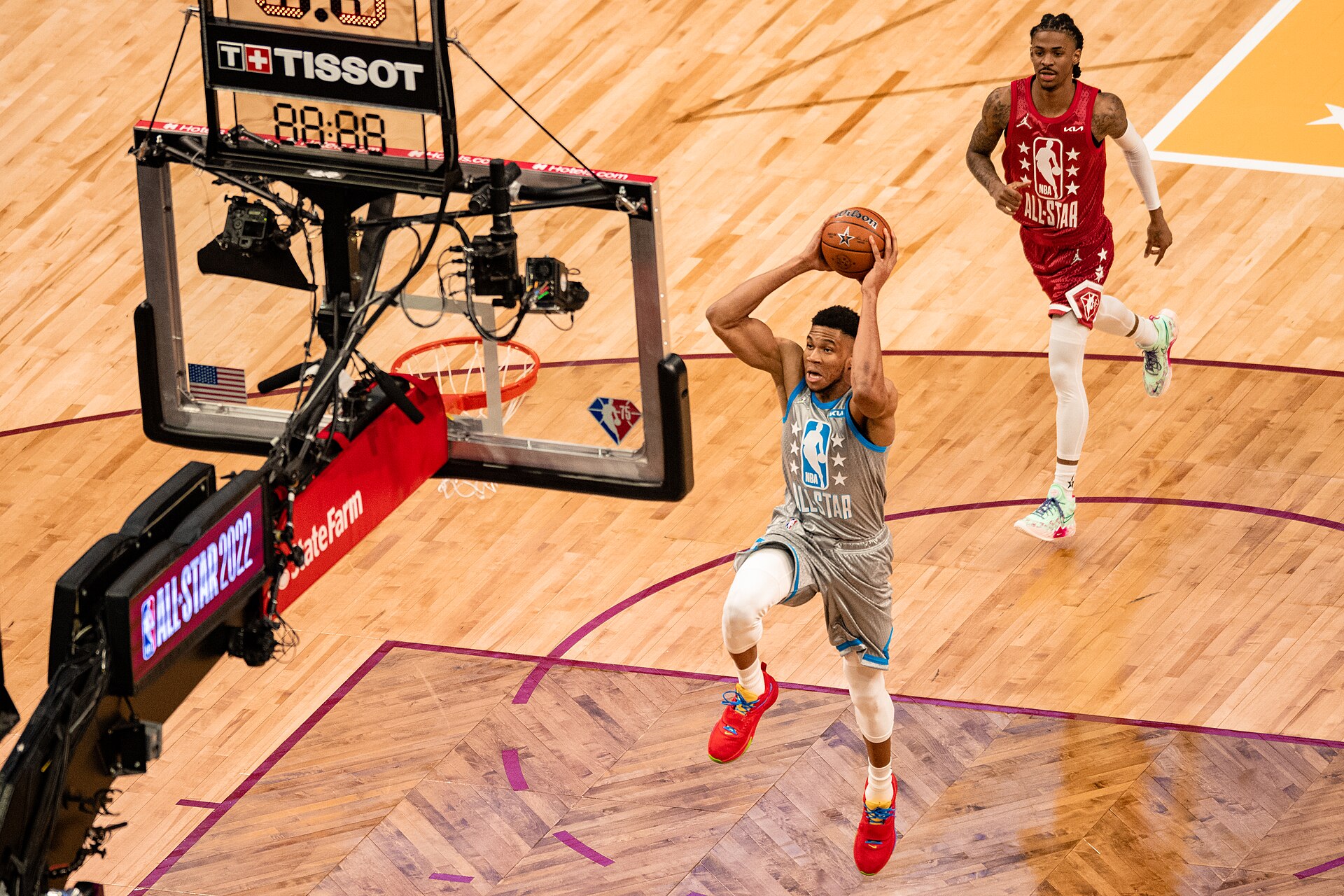 Giannis Antetokounmpo of the Miami Heat (file photo)