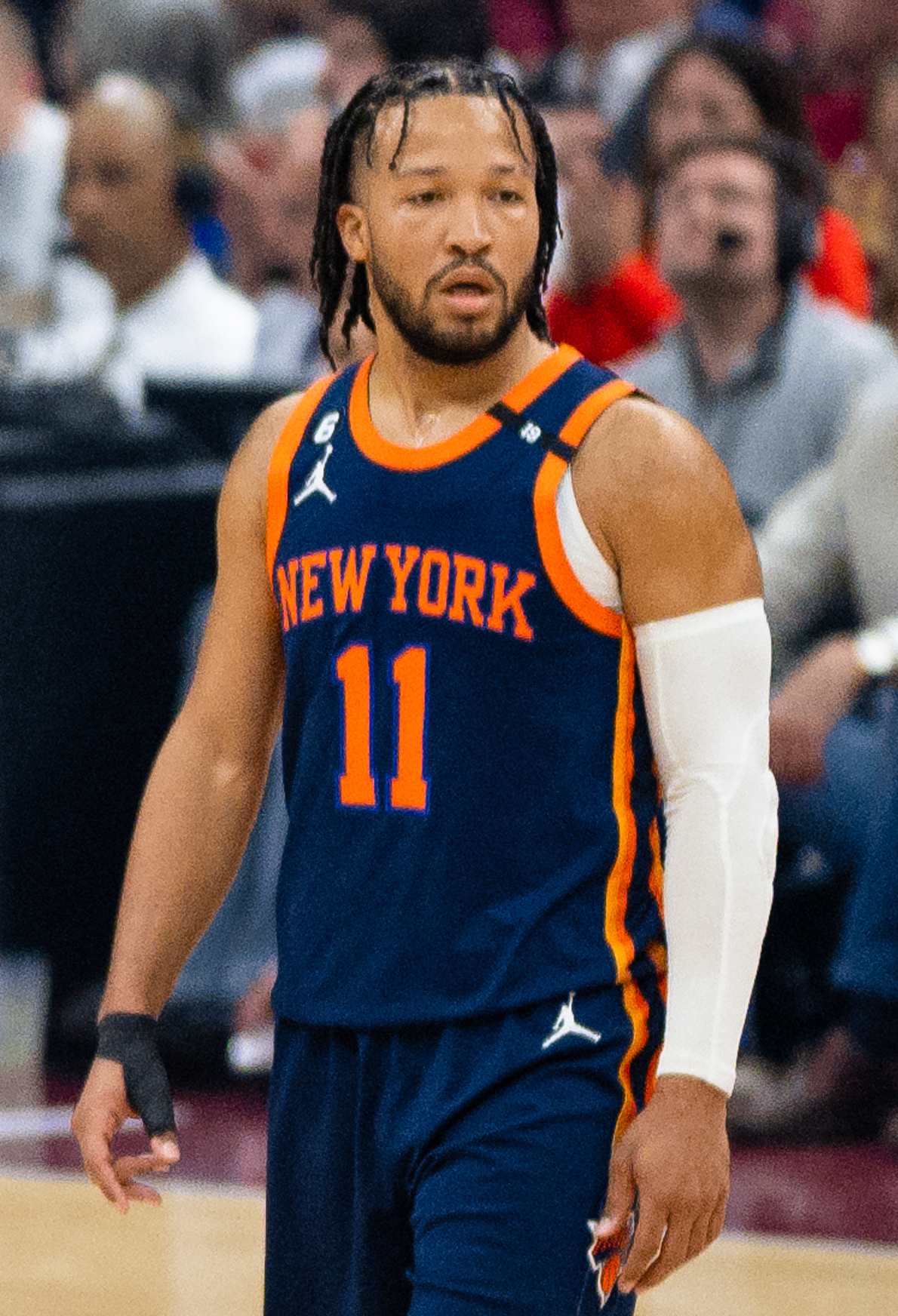Jalen Brunson of the New York Knicks (file photo)